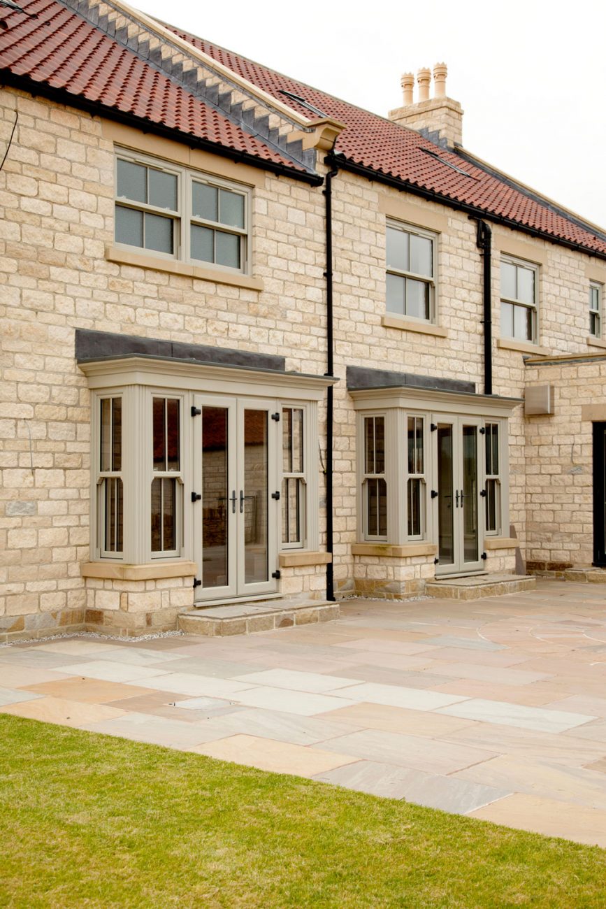 uPVC Sliding Sash Windows Customised in Beddau