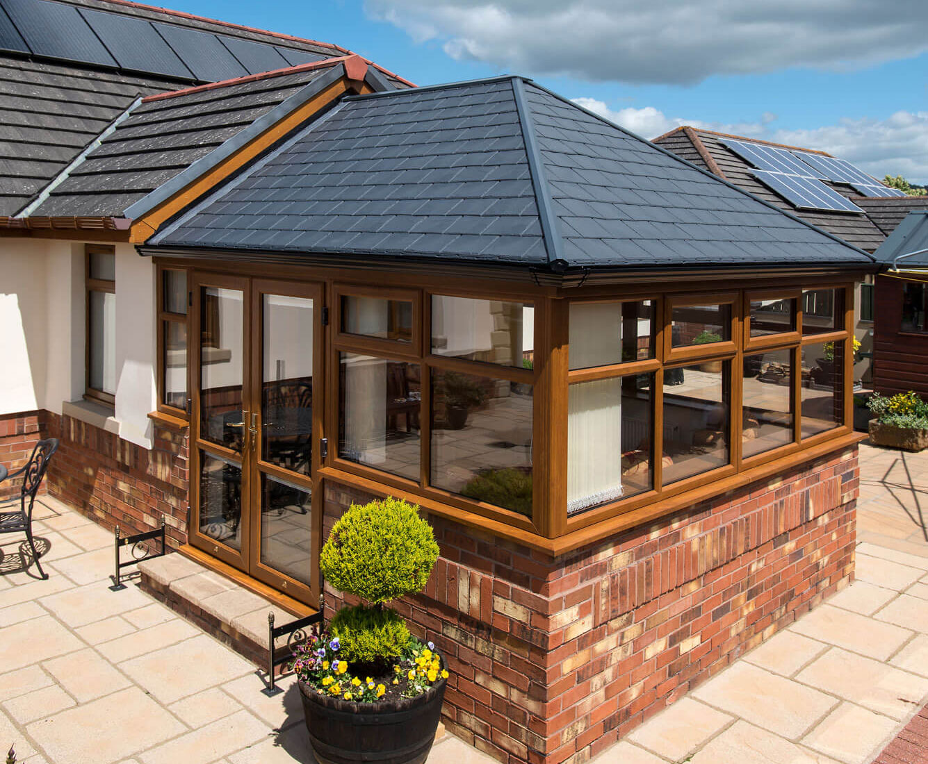 Replacement Conservatory Roof Installation Carmarthenshire