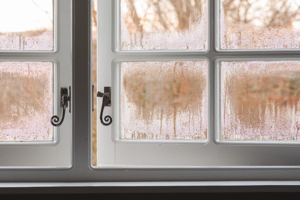 Condensation inside Windows