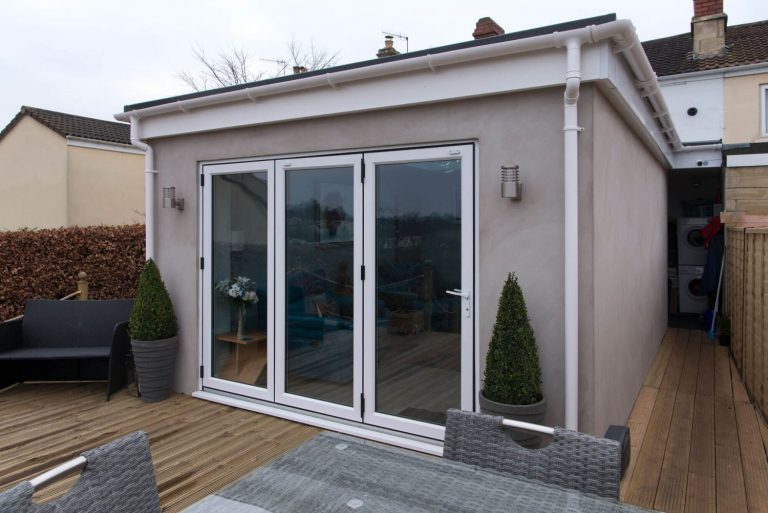 uPVC bifold doors Cross Inn