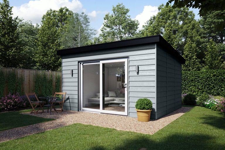 Insulated garden office Carmarthenshire