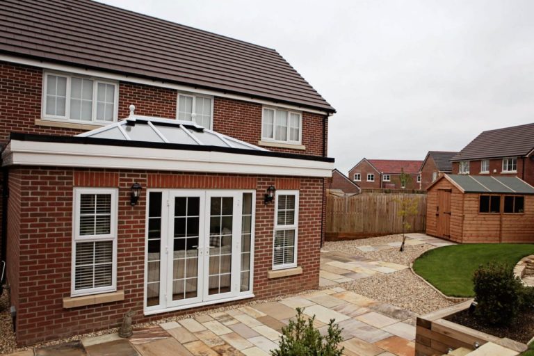 white interior french doors llantrisant