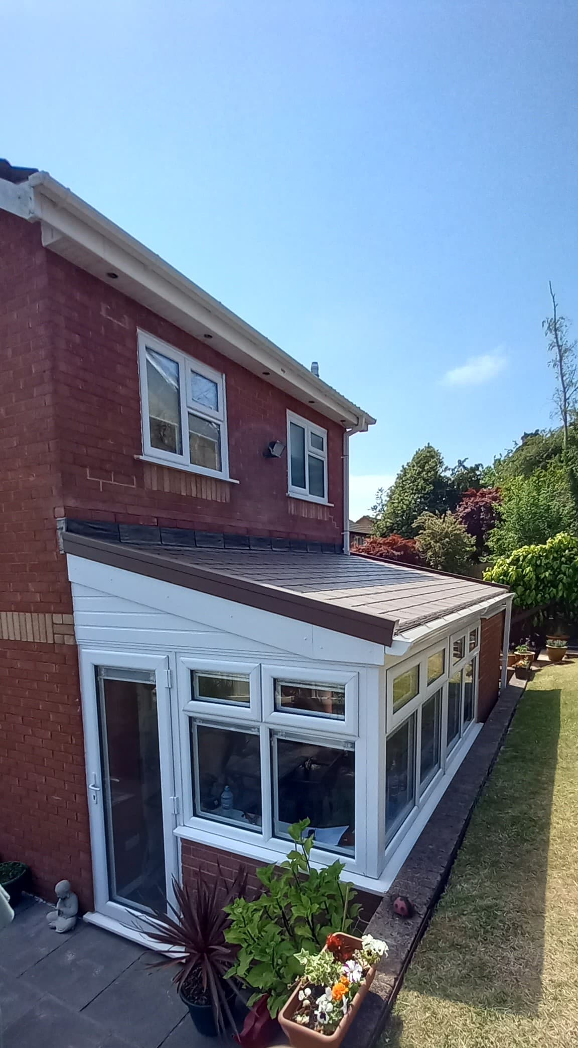 solid conservatory roof