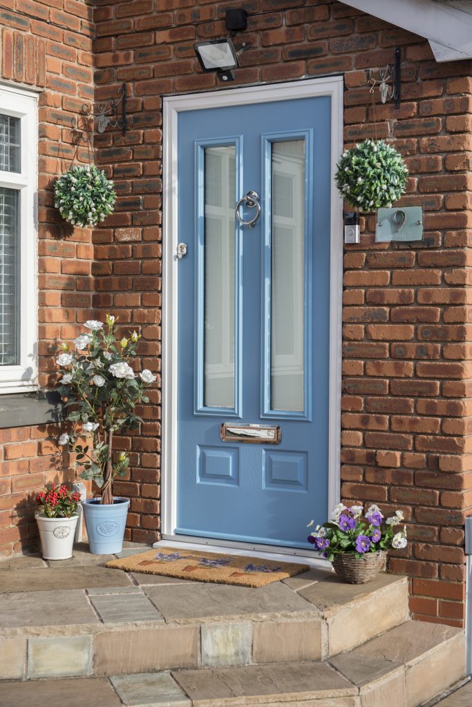 solidor composite door pottery blue