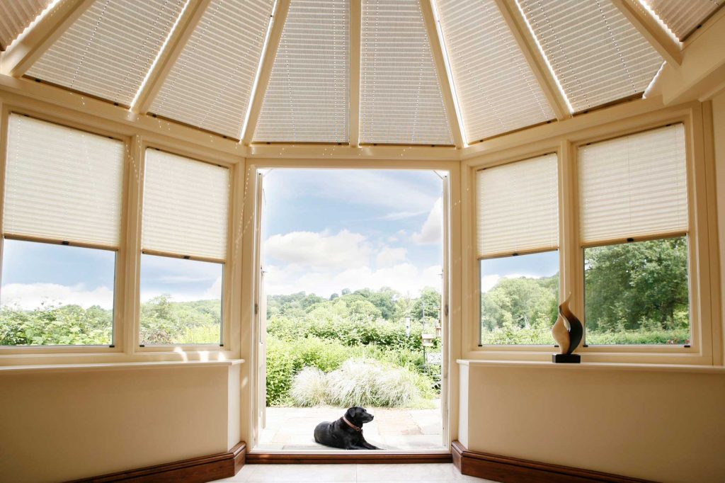 how to clean conservatory blinds