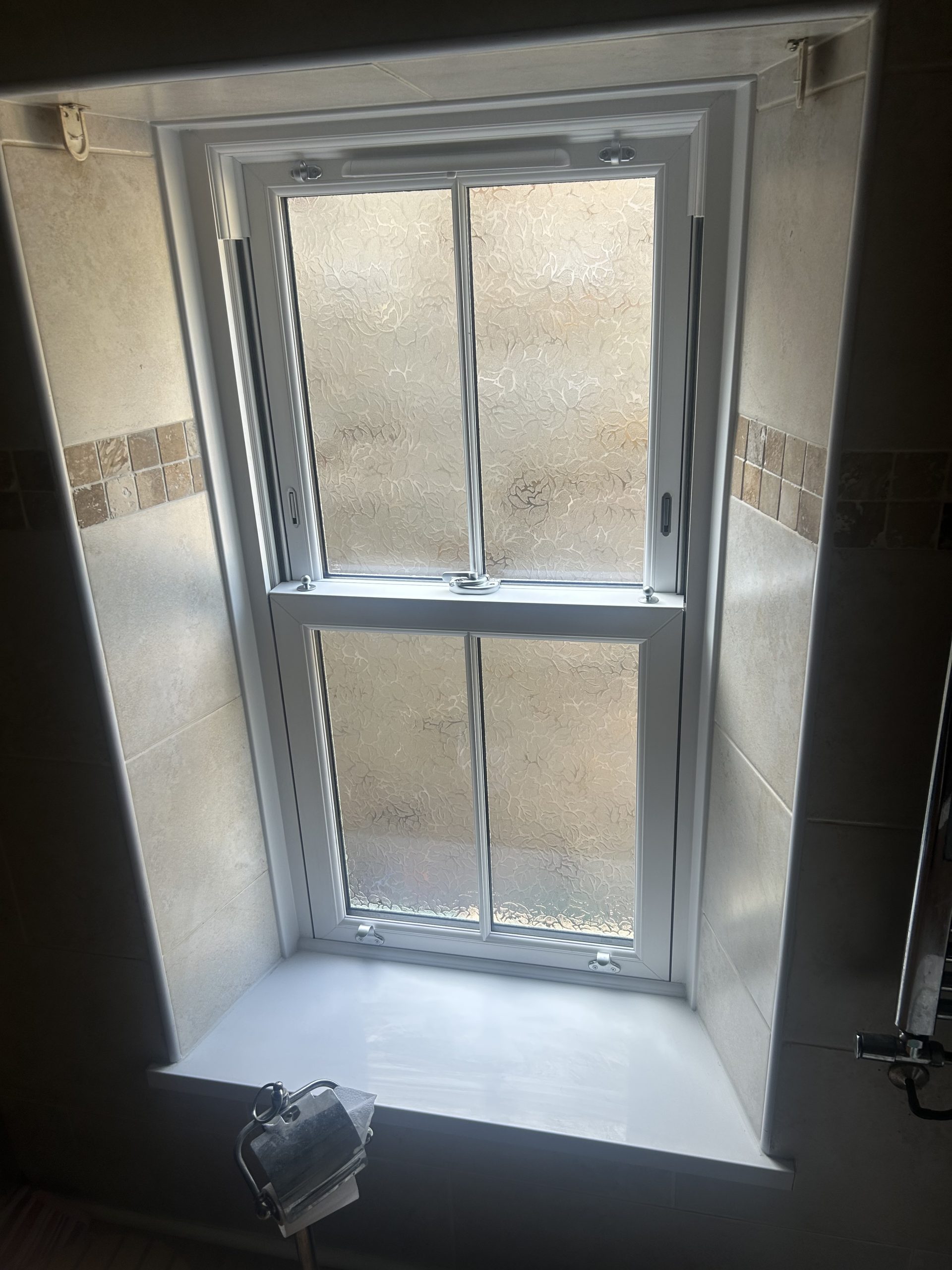 Sliding sash windows interior