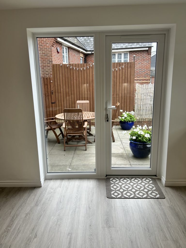 upvc door and side screen installation