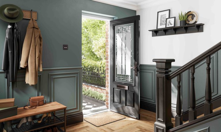 black composite doors llanelli