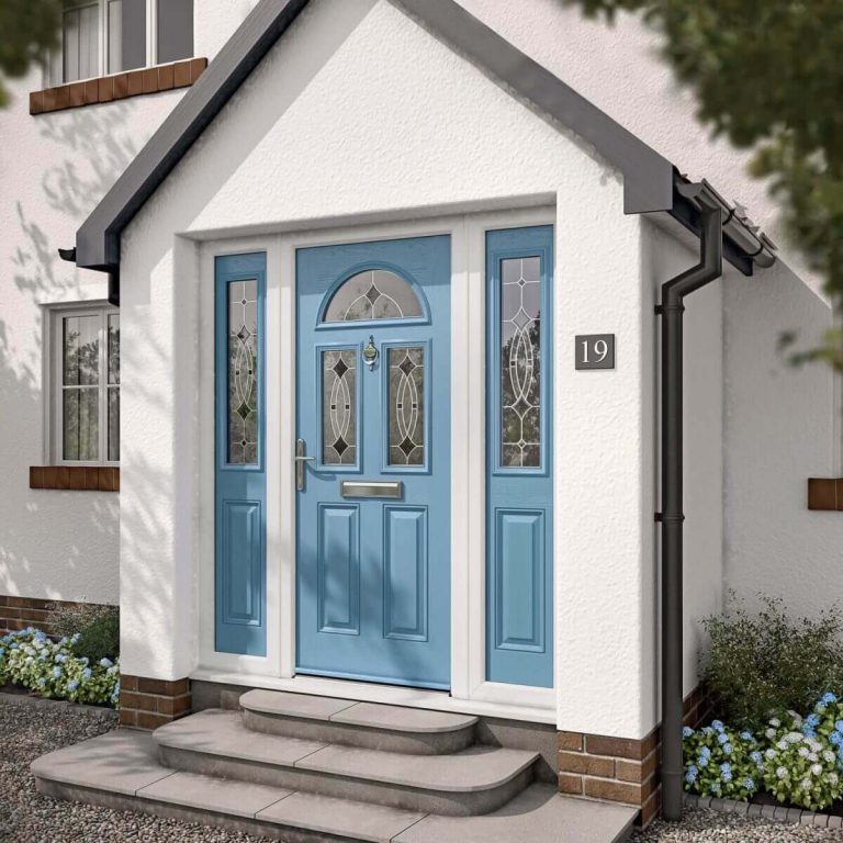 blue composite doors llanelli