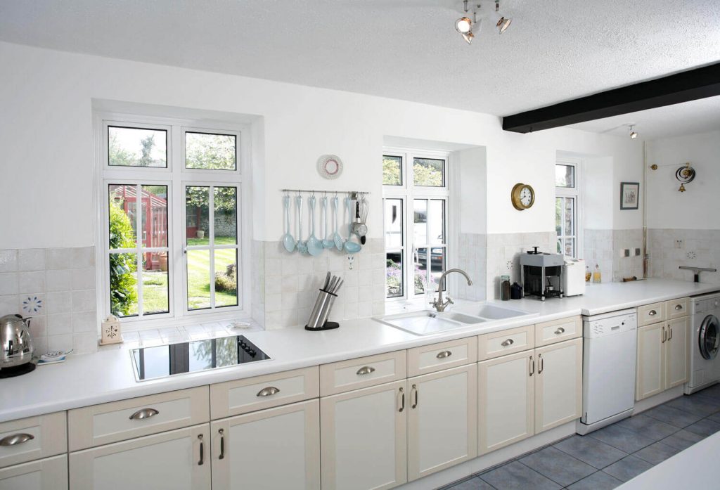 aluminium french windows in crosshands