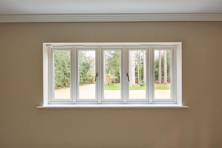 white upvc casement windows in crosshands